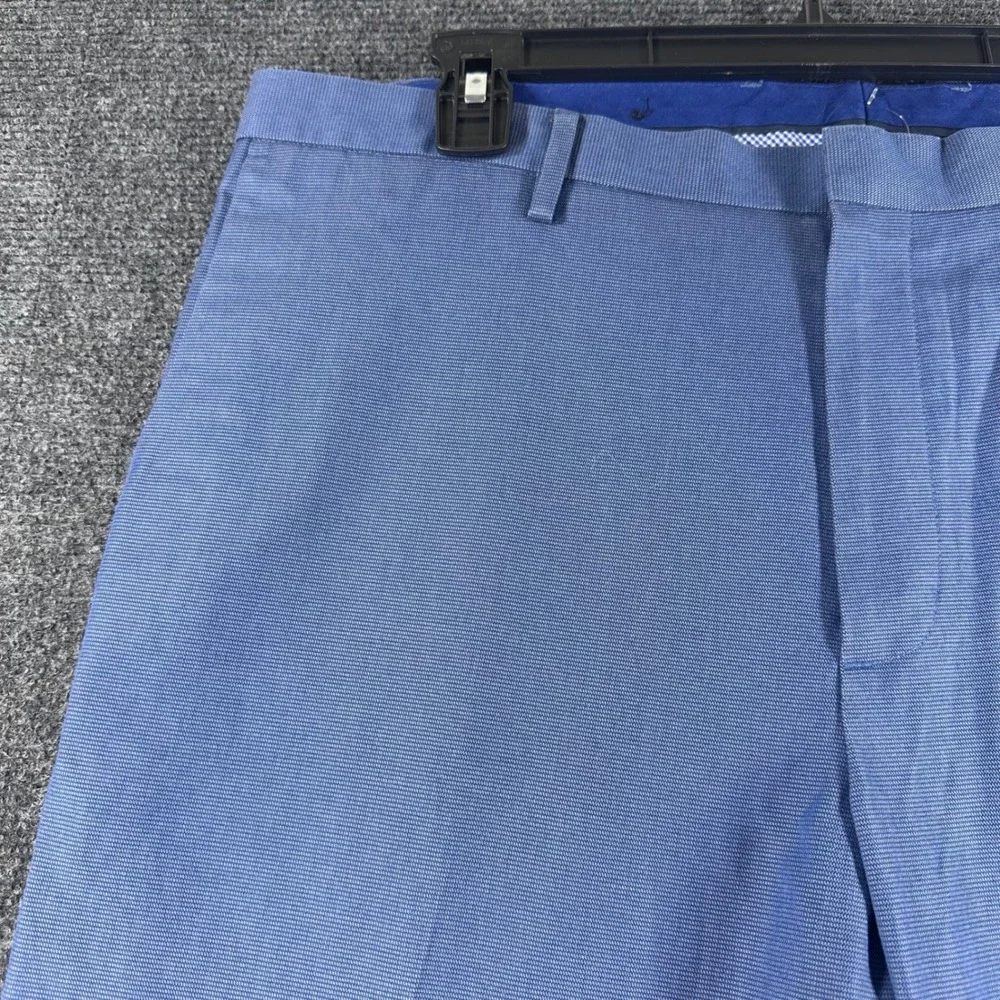 Banana Republic Dress Pants Mens 35x30 Light Blue Non-Iron Modern Slim Fit Chino